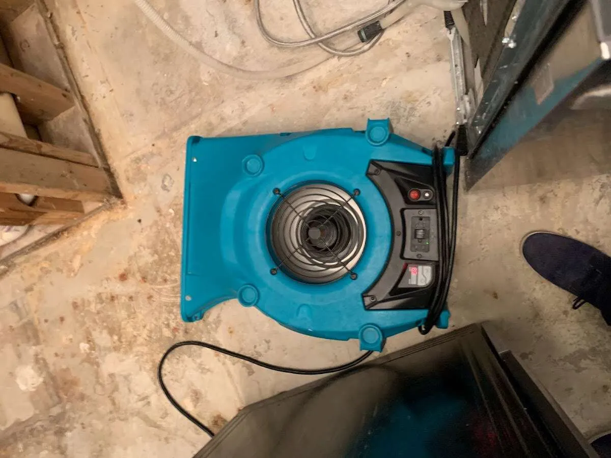 Air mover drying equipment for Mold Remediation & Removal in White Lake